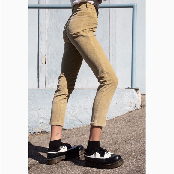 Brandy Melville Jane Corduroy Pants - Picture 2 of 6